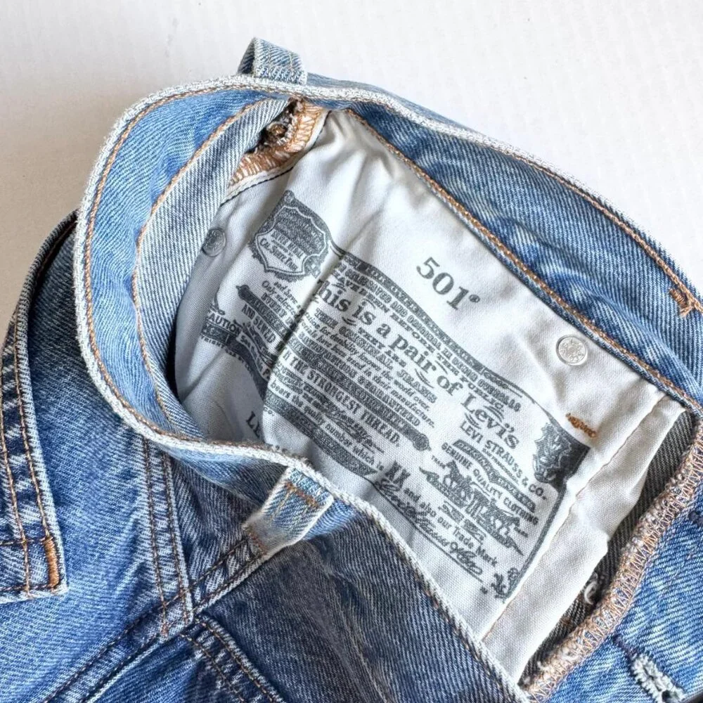 Levi's 501 Wester Jeans - Picture 7 of 8